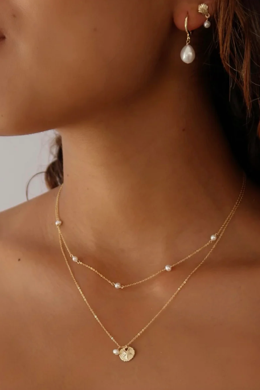 MAY MARTIN - SAND DOLLAR NECKLACE