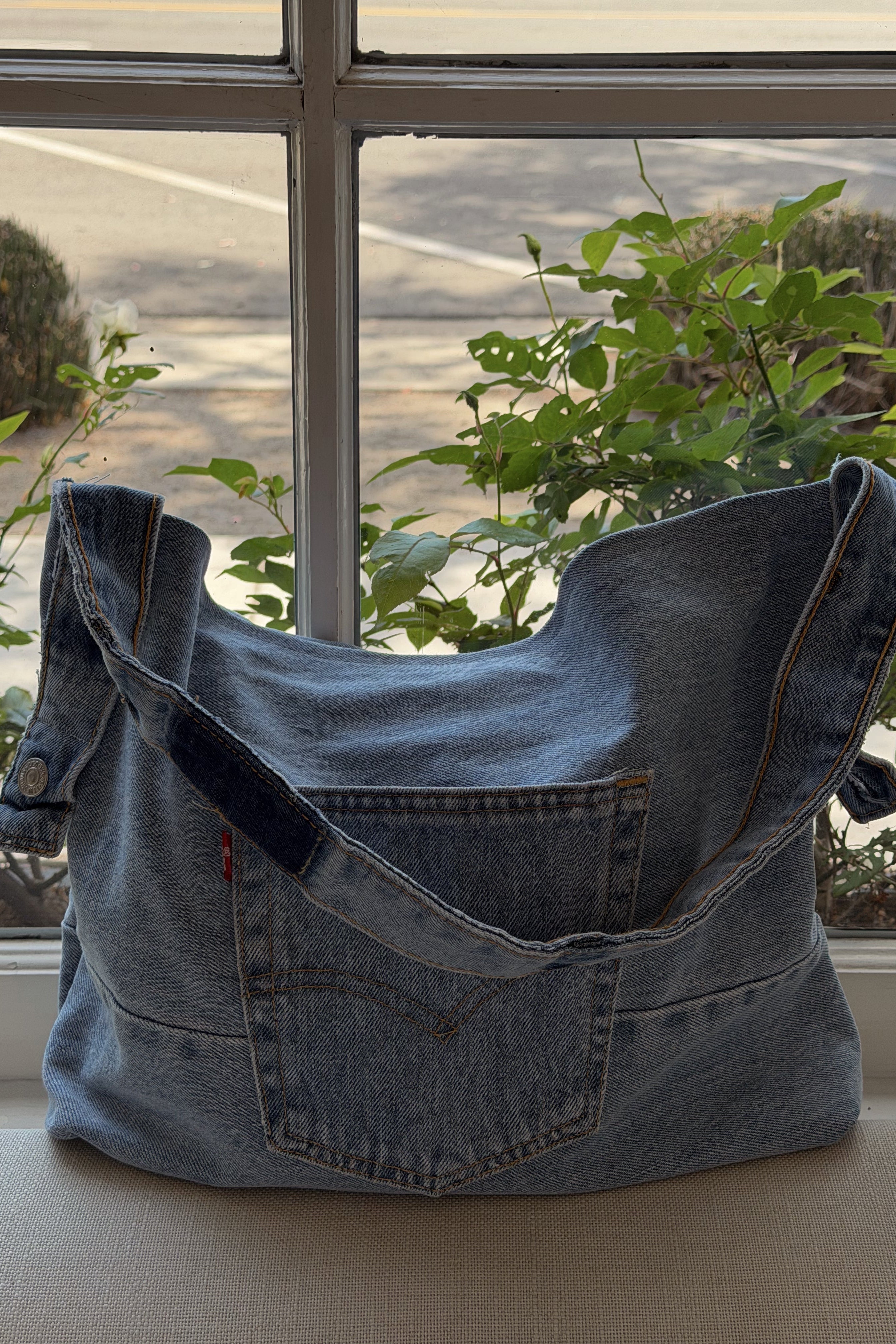 WORN WELL x SALT CULTURE DENIM BOHO BAG - SMALL