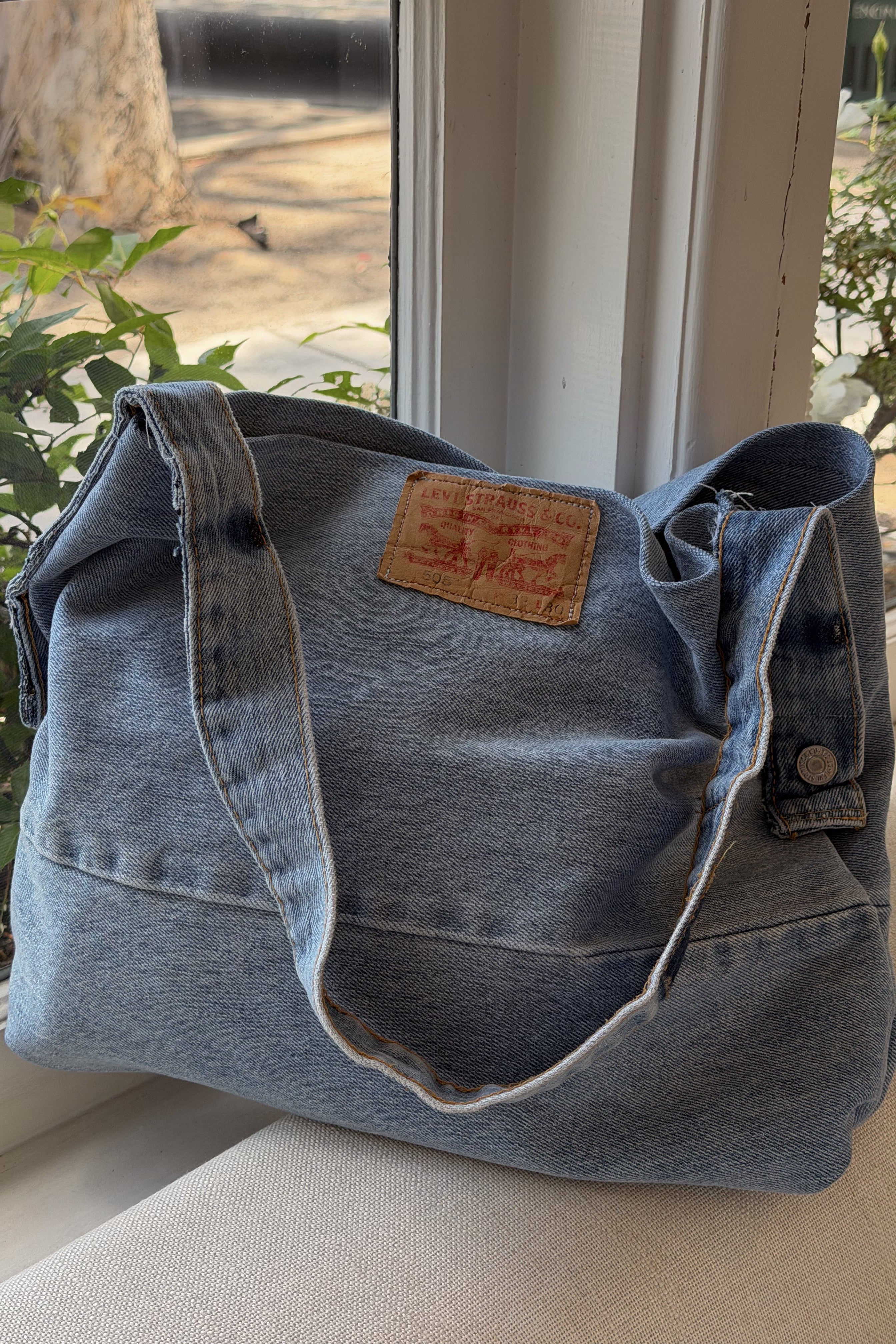 WORN WELL x SALT CULTURE DENIM BOHO BAG - SMALL