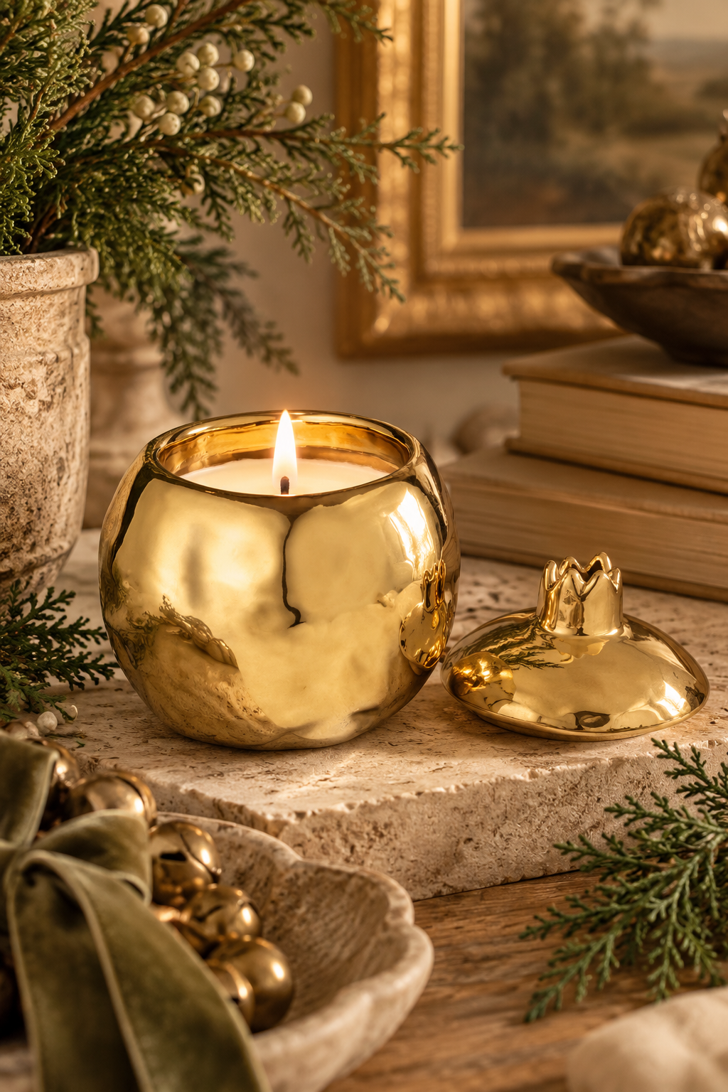 POMME ROUGE HOLIDAY CANDLE