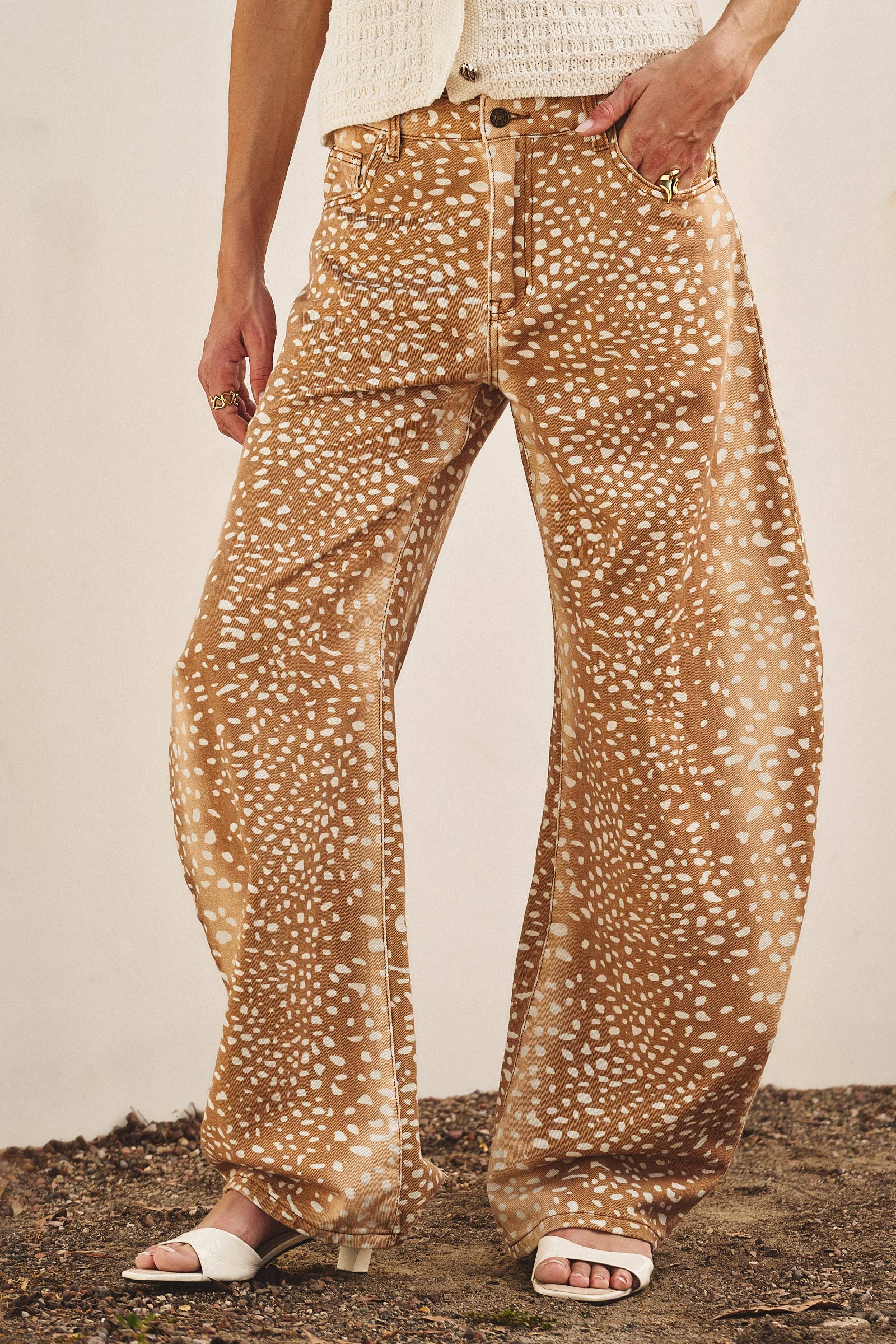 BAMBI PRINT DENIM