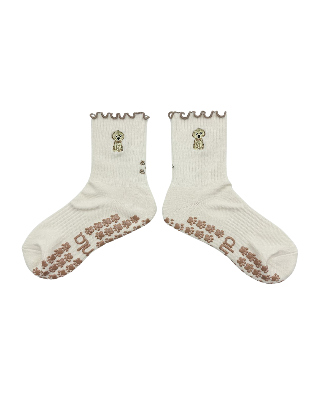 GOLDEN RETRIEVER PILATES SOCKS