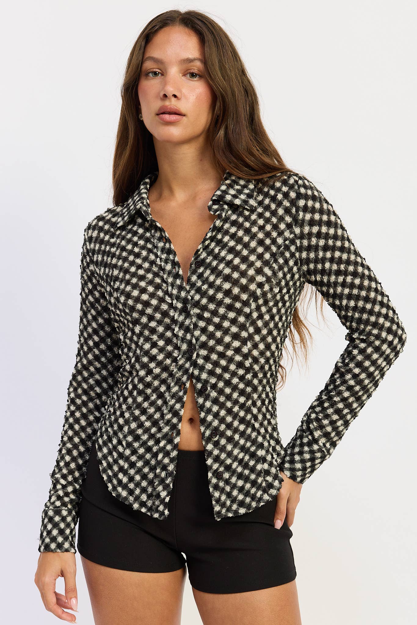 WREN GINGHAM BLOUSE
