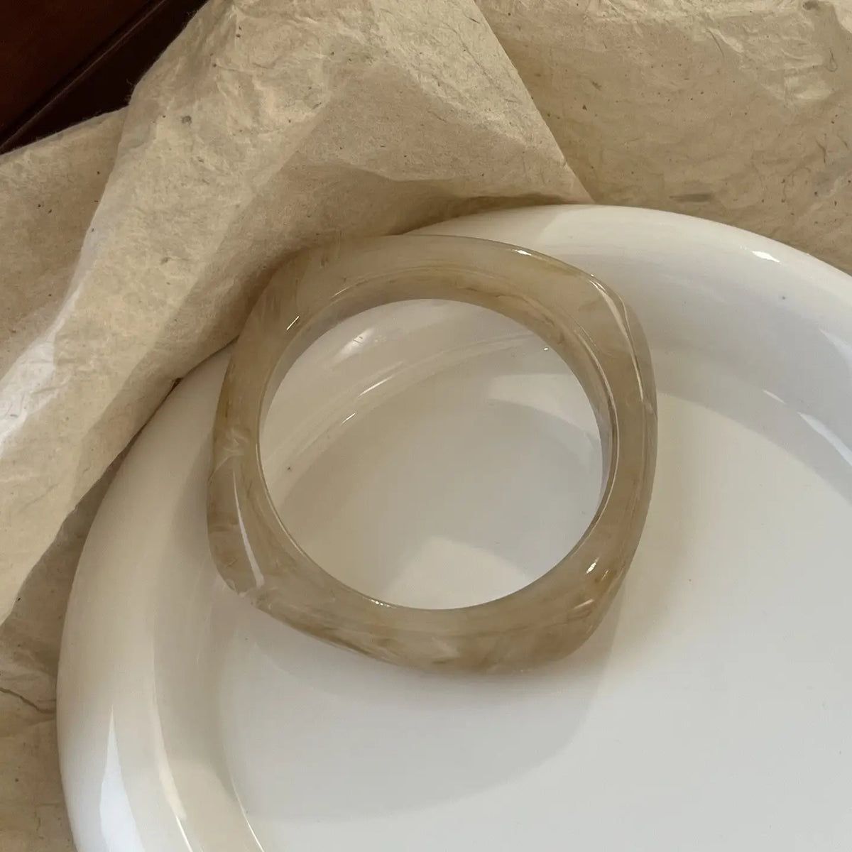 SEASHORE ACRYLIC BANGLE