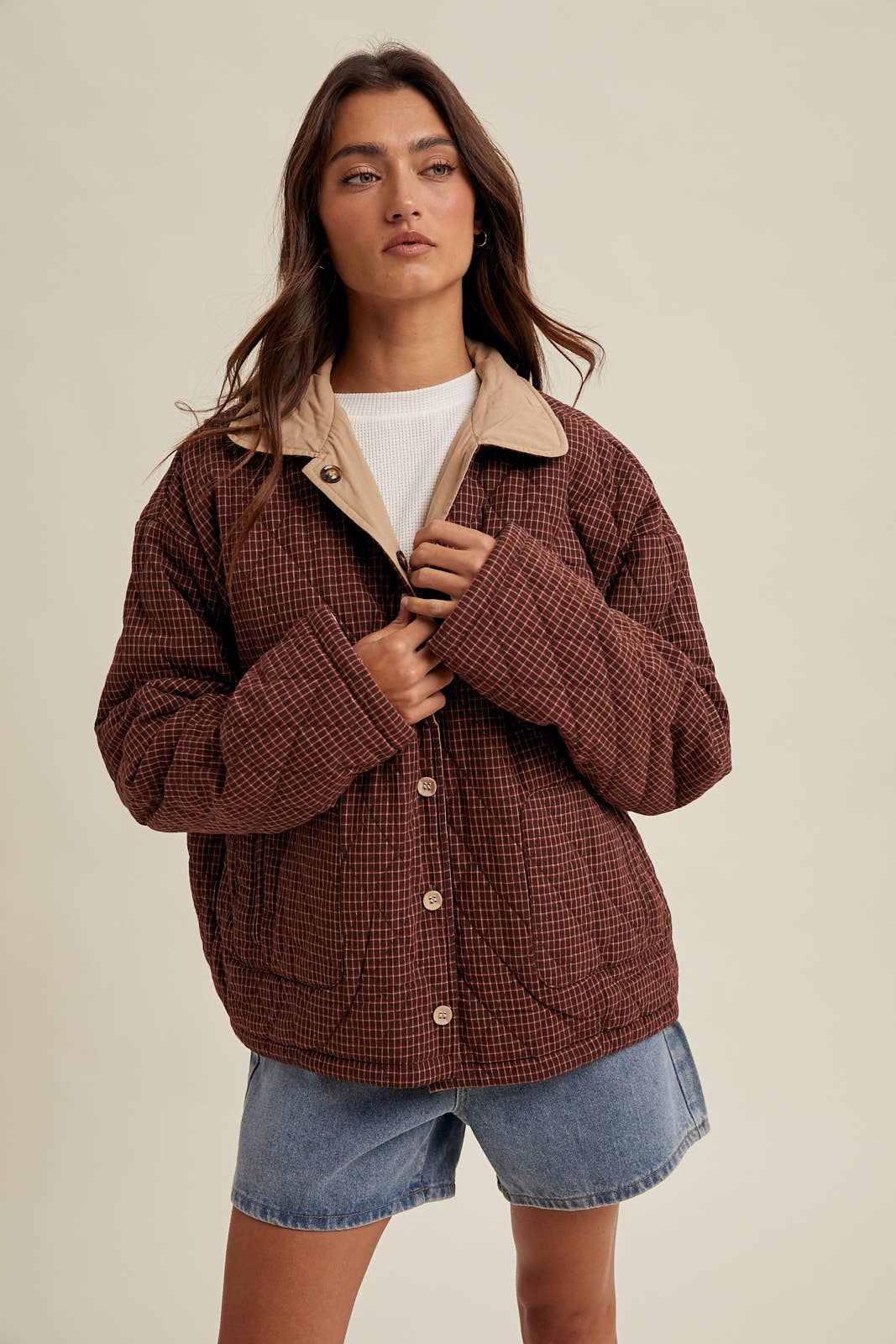 AUSTIN PLAID JACKET