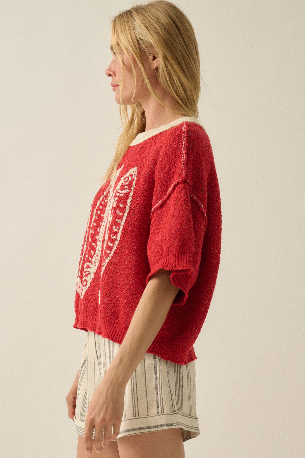 THREE FISHES SWEATER