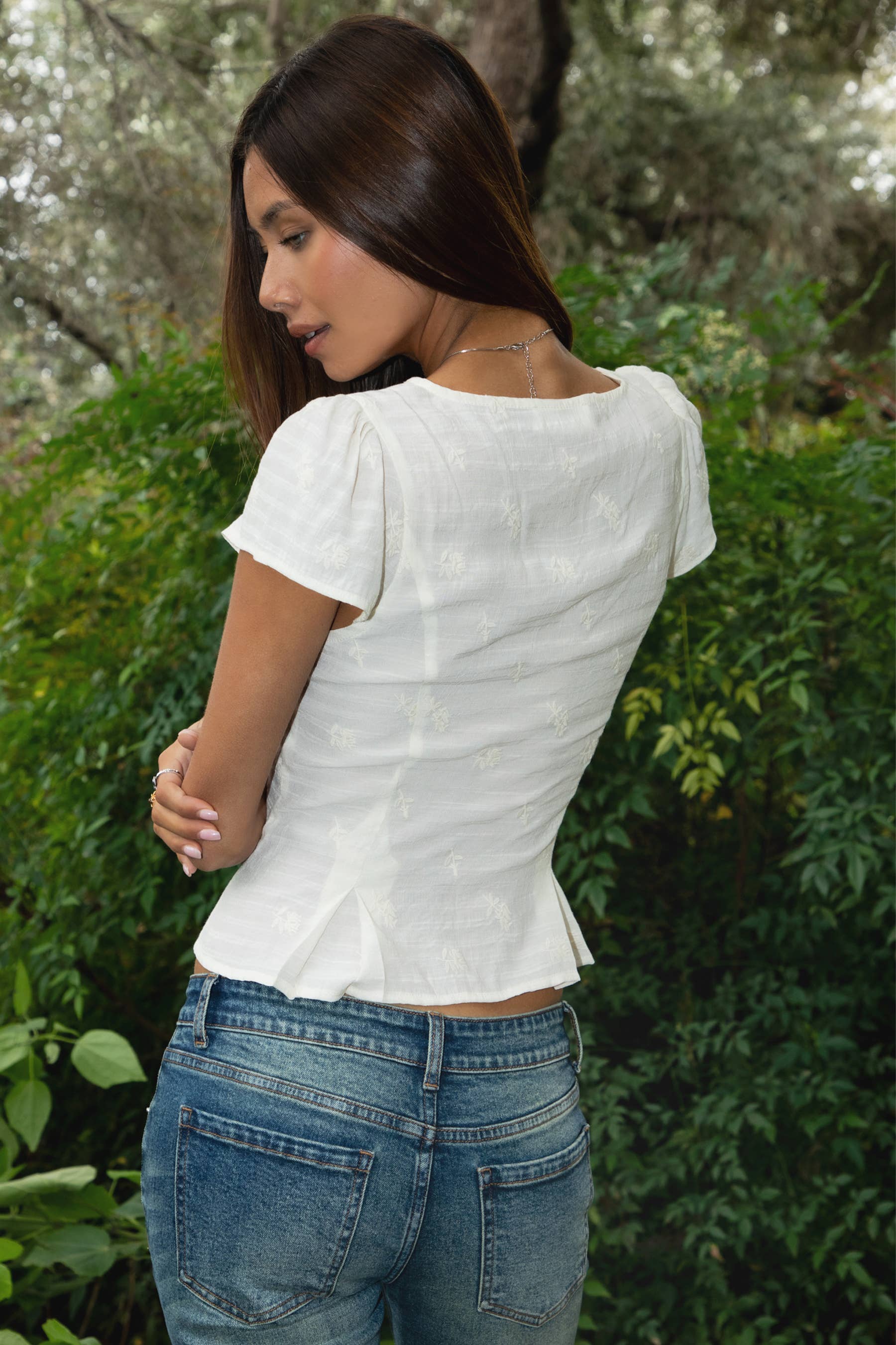 SERENITY LACE TOP