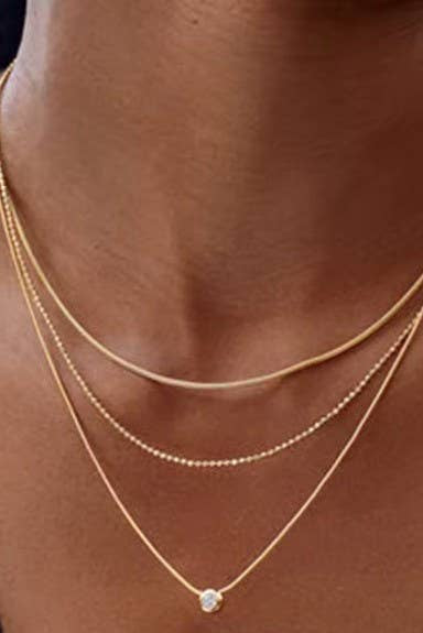 LUMINOUS LAYERED NECKLACE