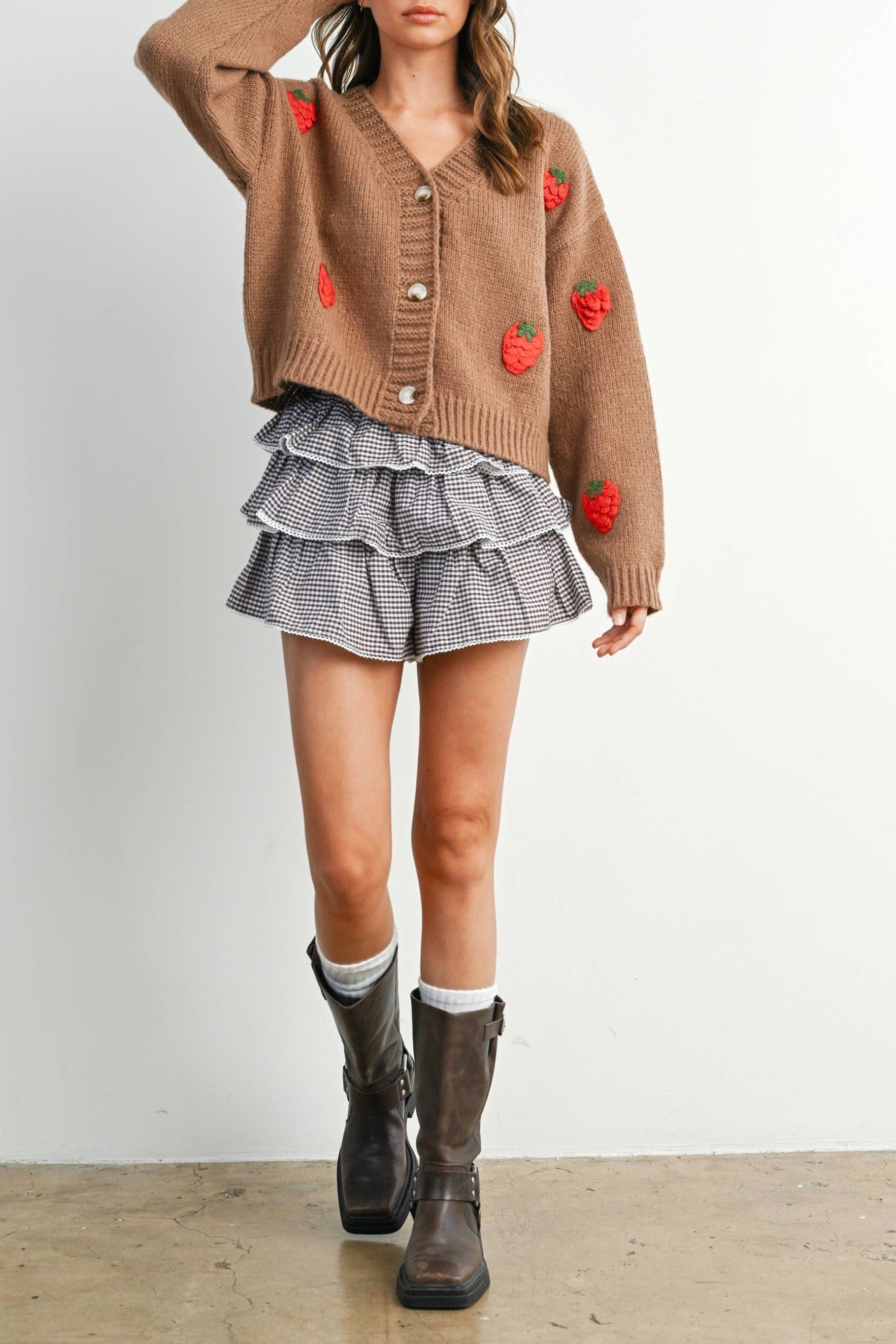 KNOXVILLE RUFFLE SKORT