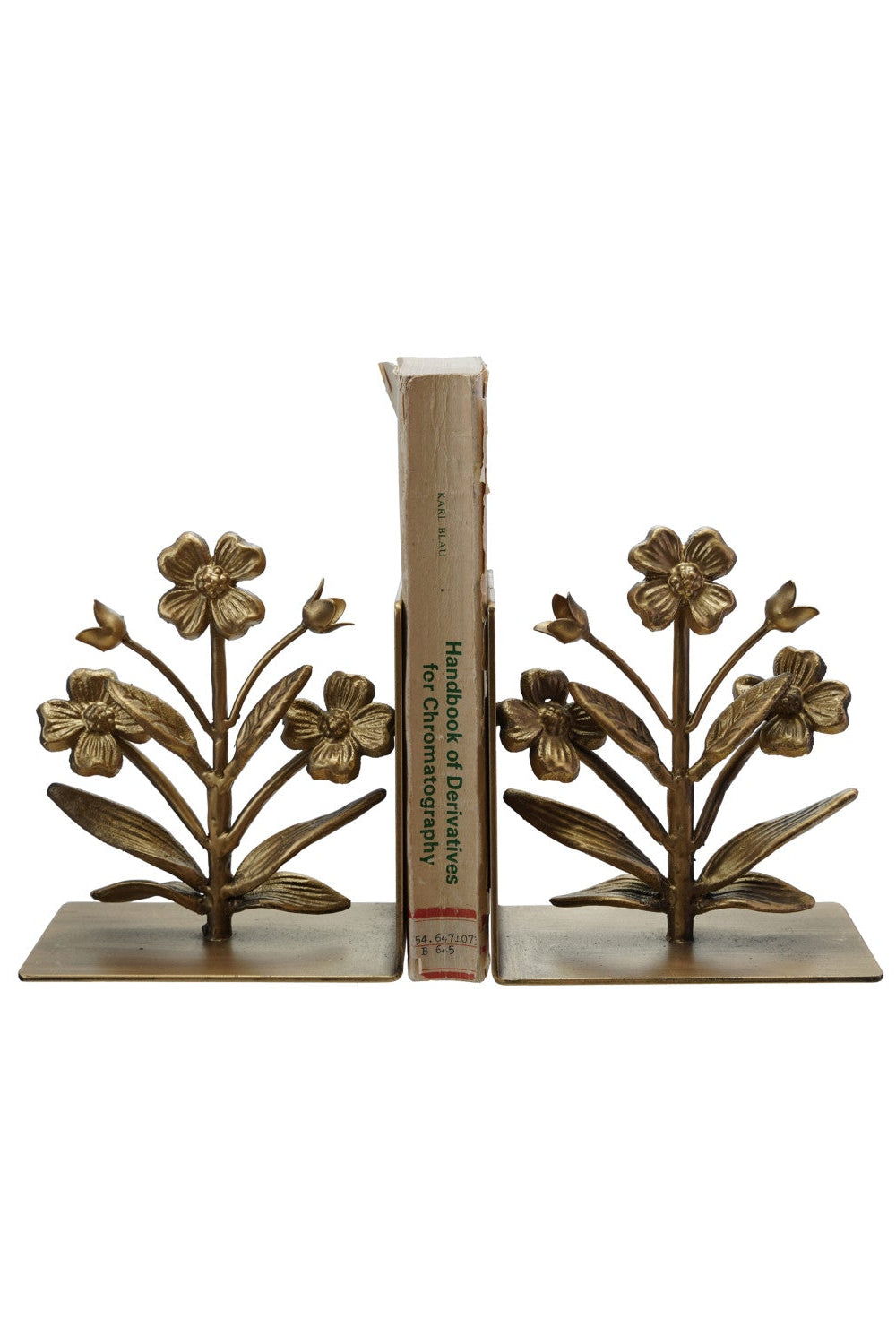MANOR GARDEN FLORAL BOOKENDS