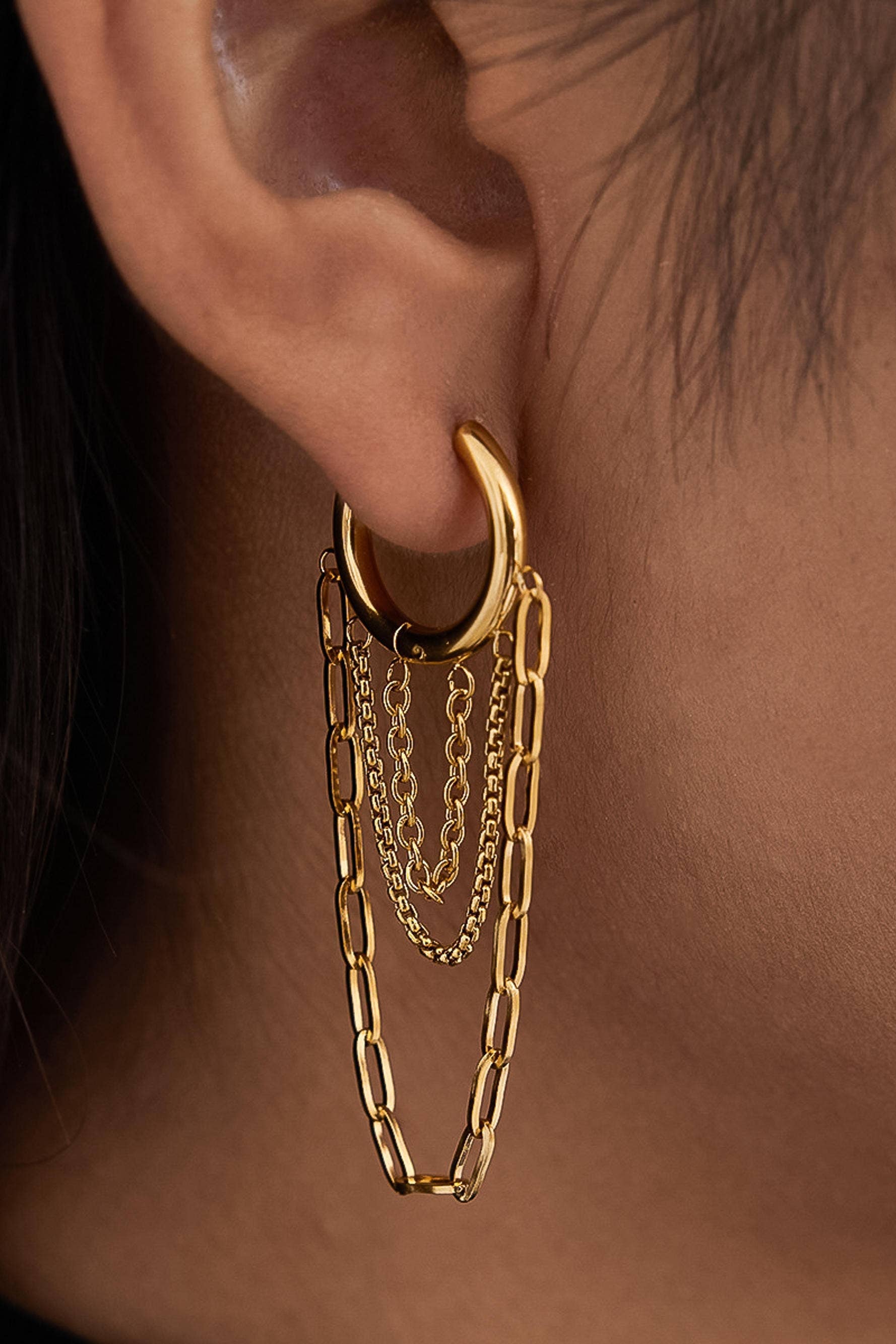 VIANNE CHAIN EARRING
