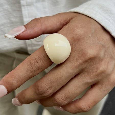 CHUNKY ACRYLIC RING