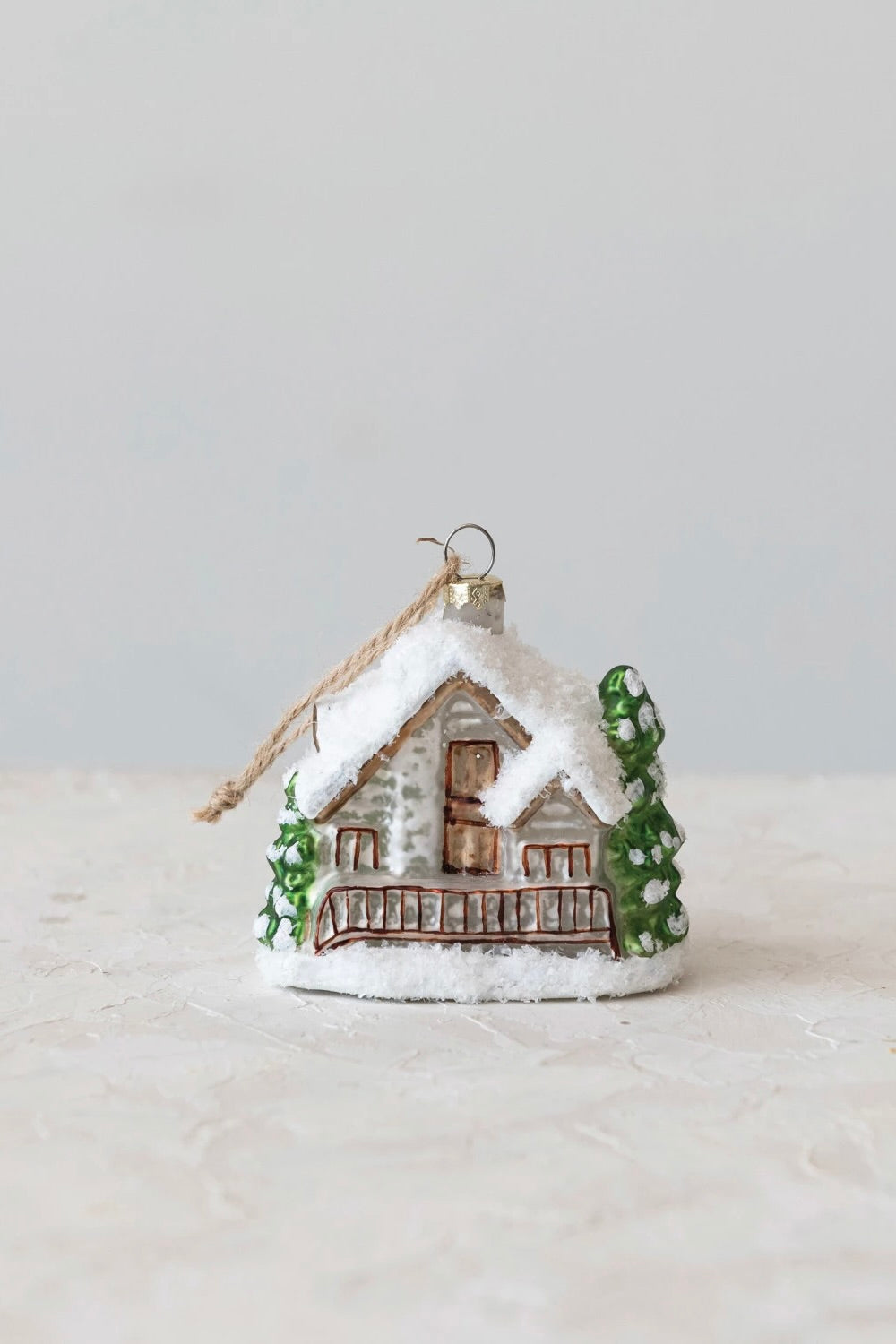 COZY CABIN ORNAMENT