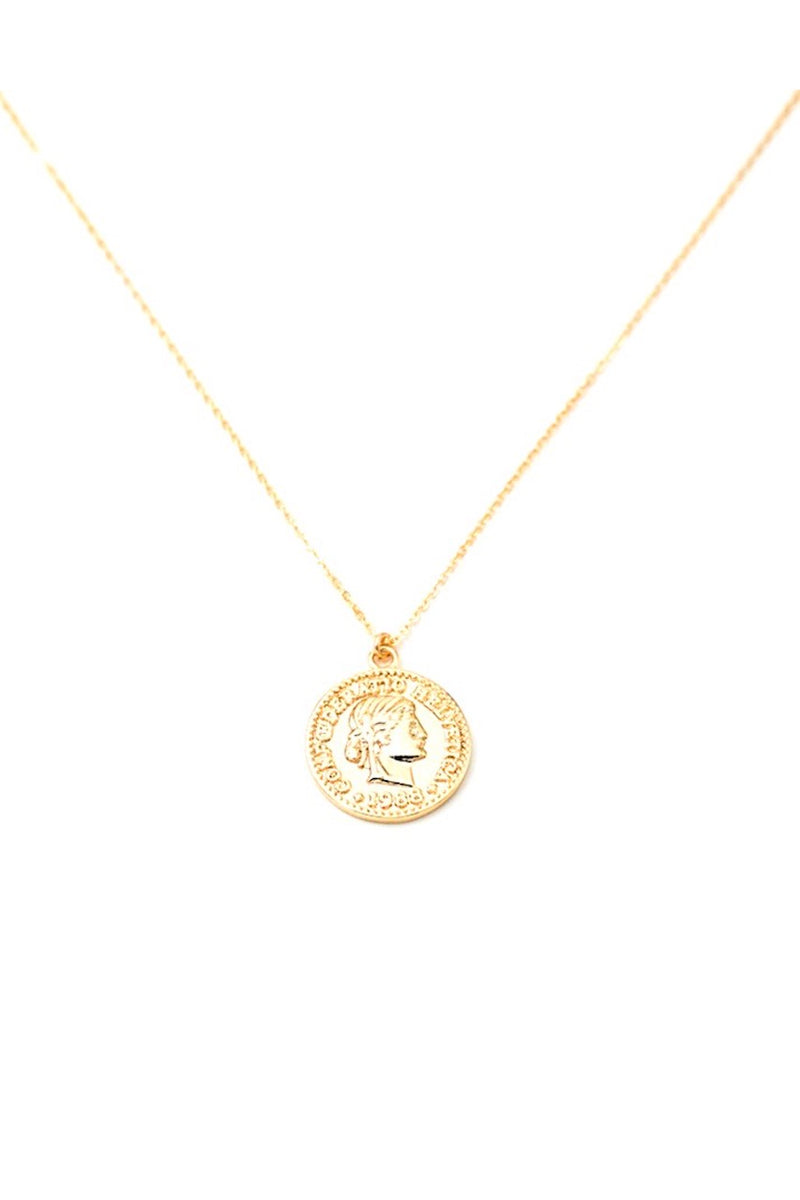MAY MARTIN - ROUND COIN NECKLACE