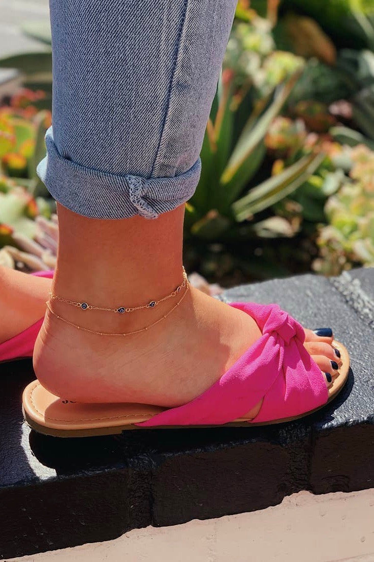 MAY MARTIN - DOTTED CHAIN ANKLET
