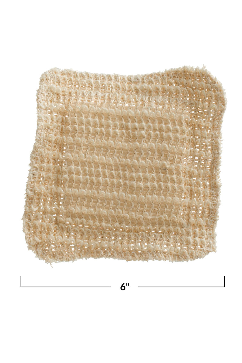 SQUARE SISAL AND CELLULOSE SPONGE