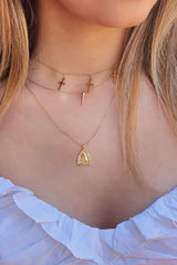 MAY MARTIN - SINGLE SPIKE NECKLACE