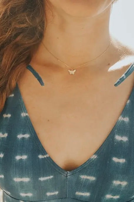 MAY MARTIN - BUTTERFLY NECKLACE