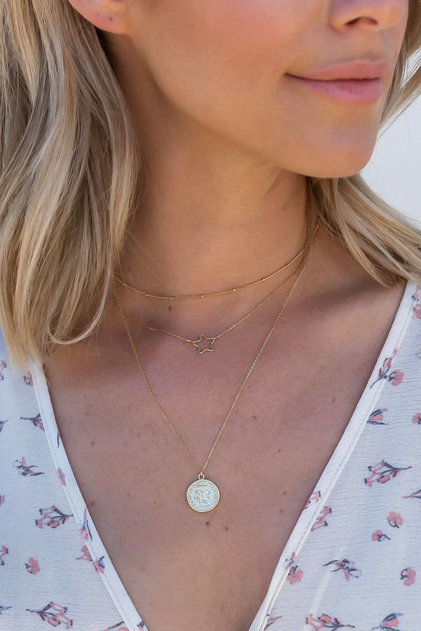 MAY MARTIN - ROUND COIN NECKLACE