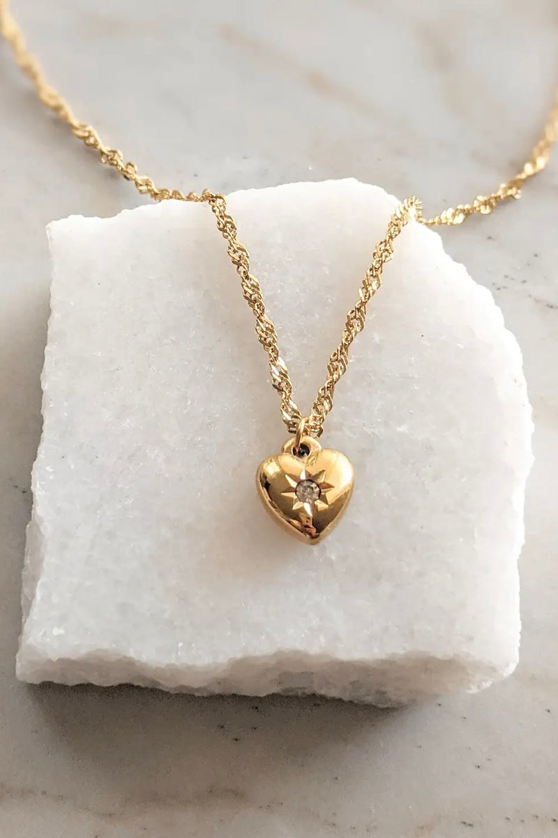 BOEM COLLECTION - MINI HEART NECKLACE