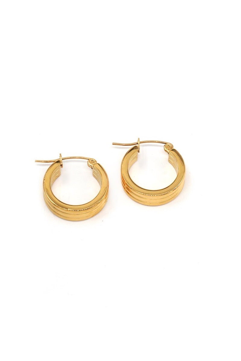 MAY MARTIN - CLAIRE HINGE HOOPS