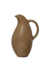 STONEWARE PITCHER - REACTIVE GLASS