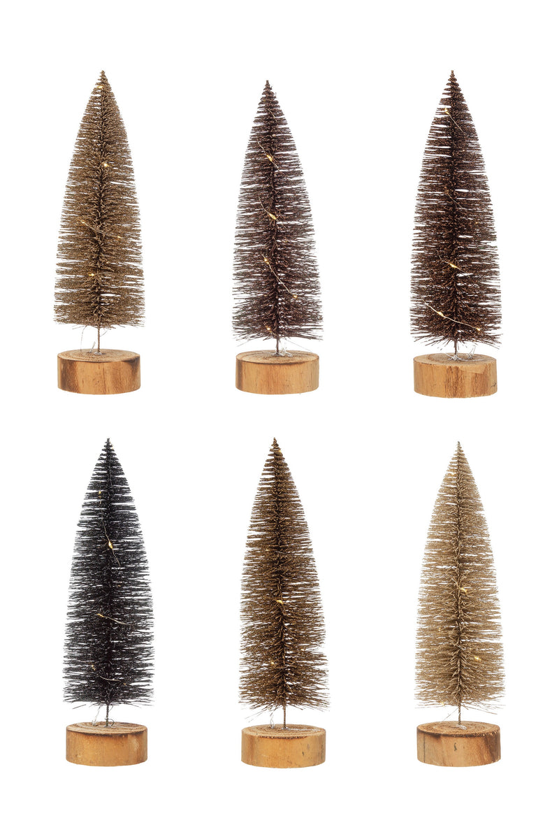 ASSORTED BOTTLE BRUSH TREE