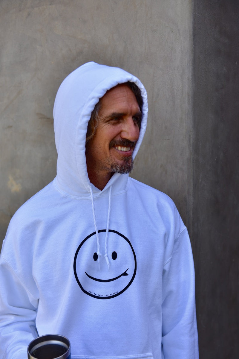 RMS SMILEY HOODIE 2.0 - WHITE