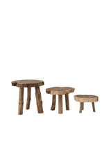 MADRE DE CACAO LIVE EDGE WOOD PEDESTAL