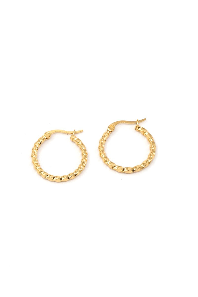 MAY MARTIN - AMBER HOOPS