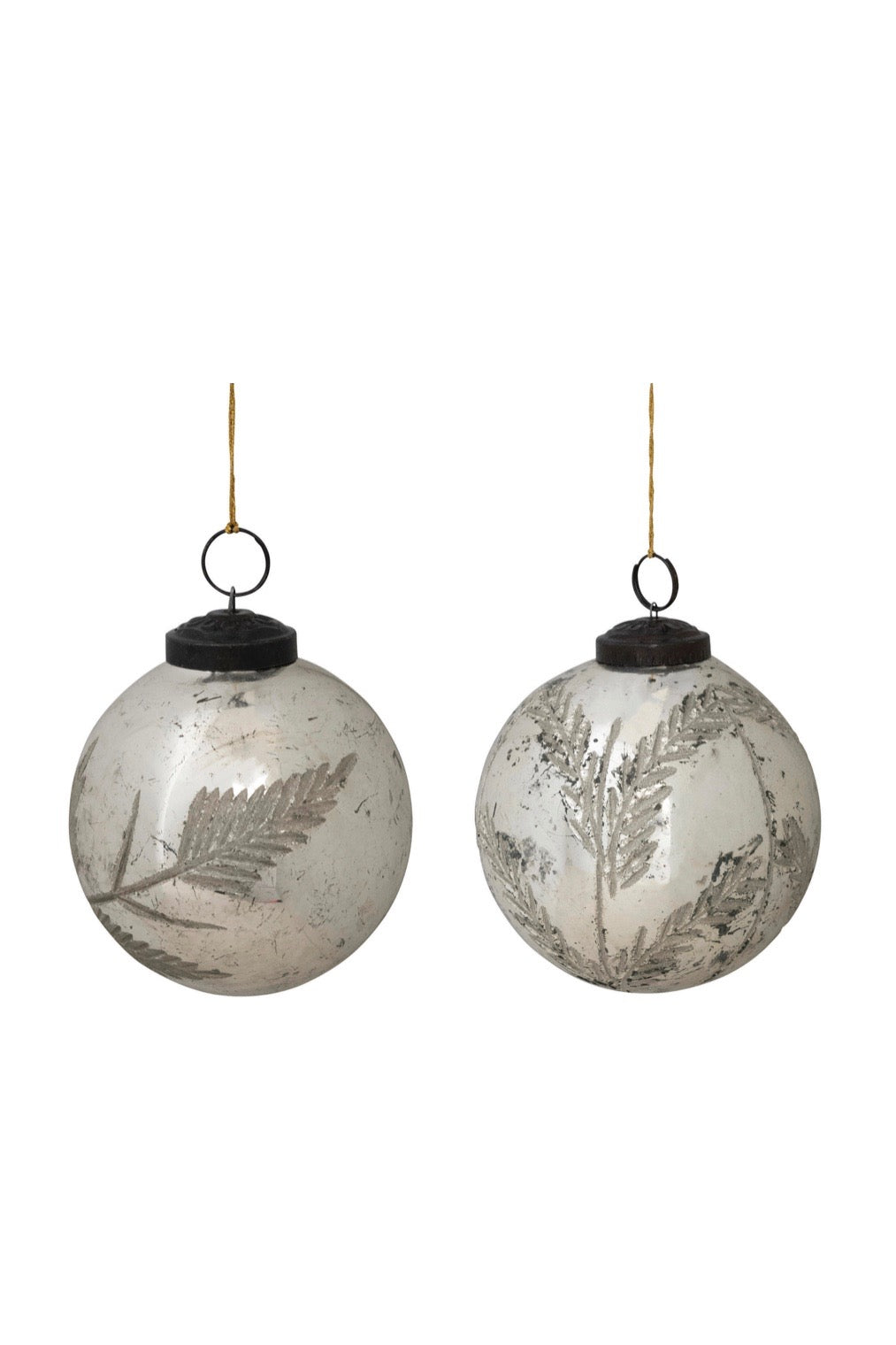 MERCURY GLASS ORNAMENT