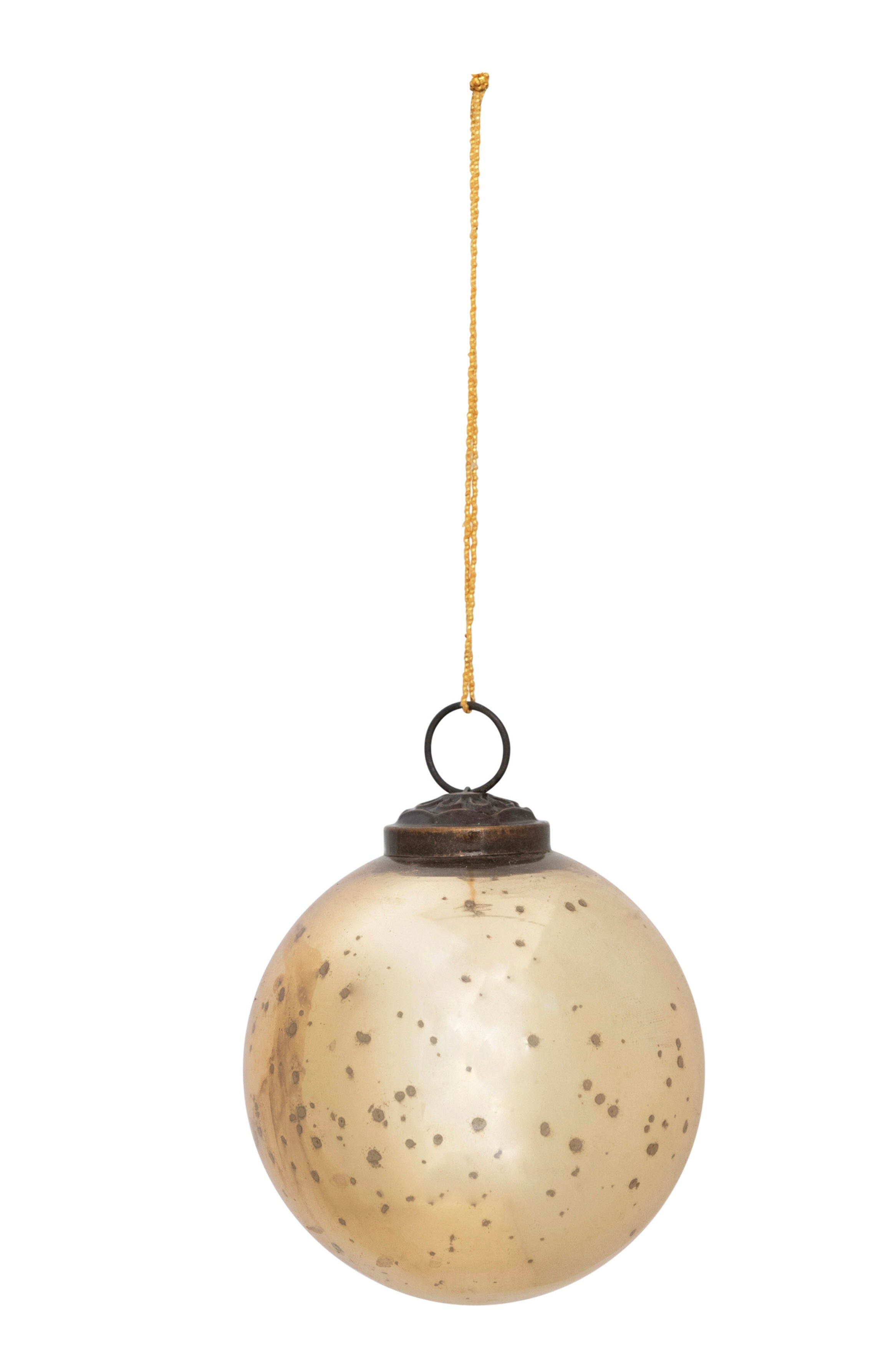 MERCURY GLASS ORNAMENT