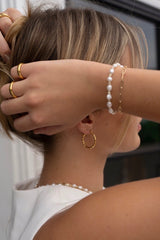 MAY MARTIN - AMBER HOOPS