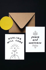 PEACE AND WELLNESS CARD